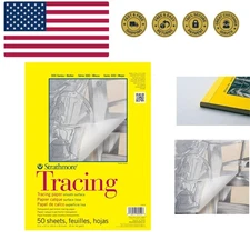 300 Series Tracing Paper Pad - 11x14 Inches, 50 Sheets for Artists & Students