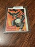 BATMAN TRADING CARD 31A 1966 TOPPS RED BAT FLYING FOES ERROR