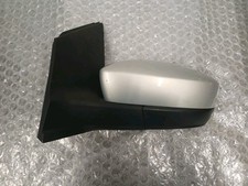 Skoda Citigo 2011 - 2017 N/S Passenger Manual Wing Mirror Silver LR7L