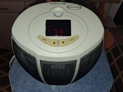Feature Comforts Portable  Ceramic Fan-Forced Heater Model HC-0104S 1500W Works 