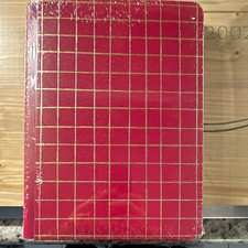 Creative Memories Golden Grid 6.75x10 Scrap Journal Album Cover MPN 1125