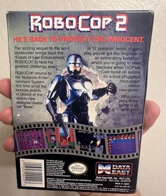 RoboCop 2 (Nintendo Entertainment System, 1991) NES Video Game CIB Complete