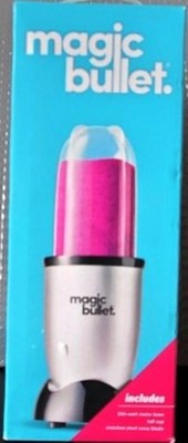 MAGIC BULLET 250W Essential Personal Blender 3 PIECE SET BLACK DRINK NEW In Box