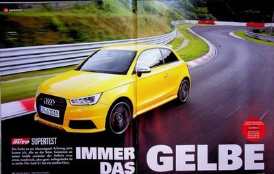Sport Auto 11/2014 Audi S1 mit 231PS im Supertest auf dem Nürburgring auf 8 Seit