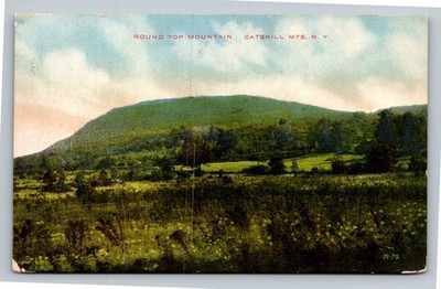 Round Top Mountain Catskill Mts NY 1916 Postcard Eagle Post Card Co.