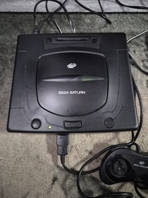 Sega Saturn  Console Bundle Tested W/controller And 6 Games