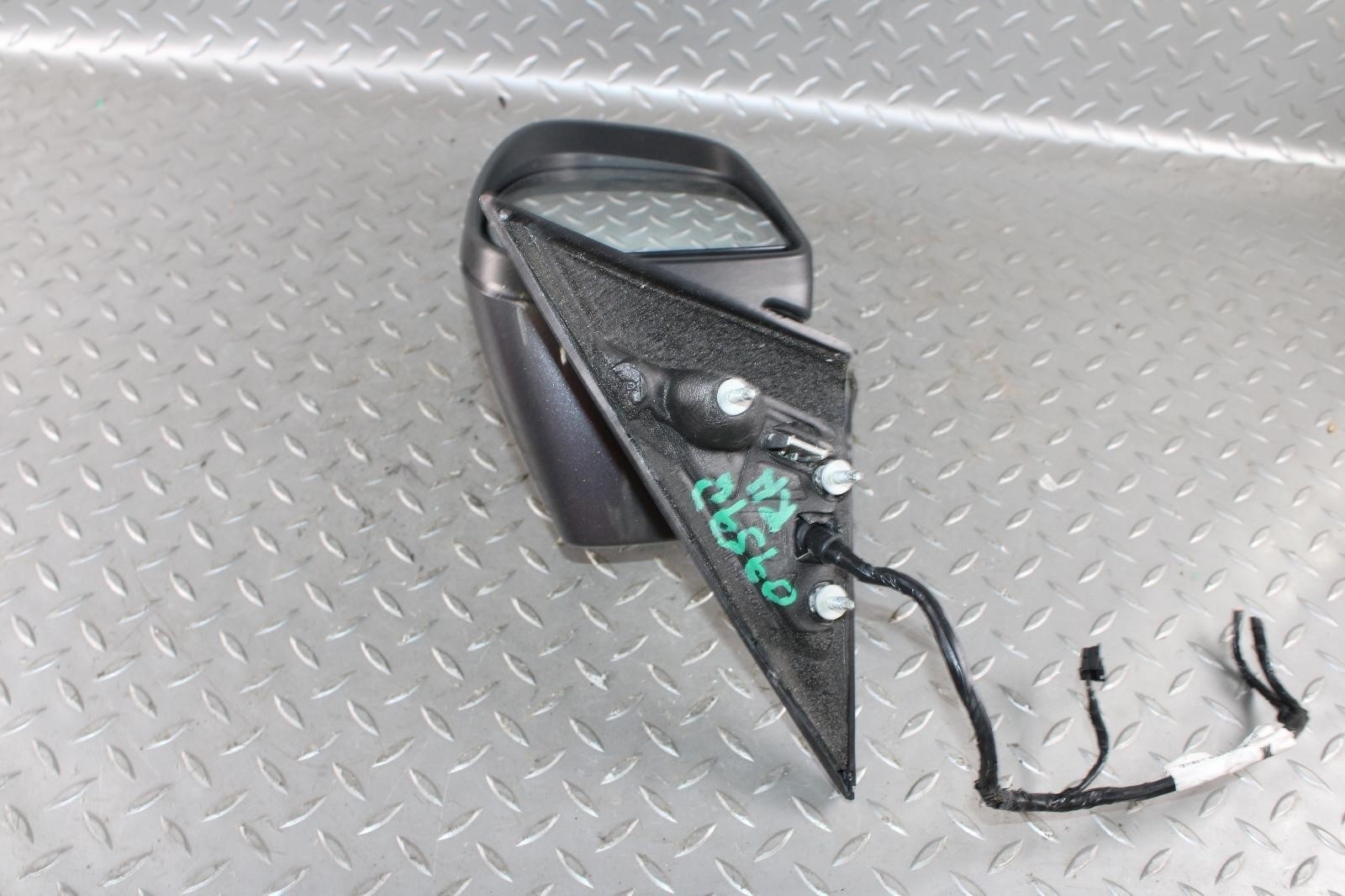 14-24 Ghibli Gray Passenger RH Power Door Mirror Blind Spot Alert Factory OEM OE