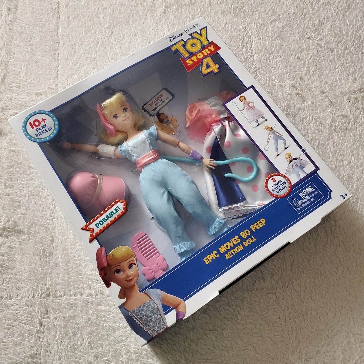 Disney Pixar GDR18 Toy Story 4 Epic Moves Bo PEEP Action Doll for