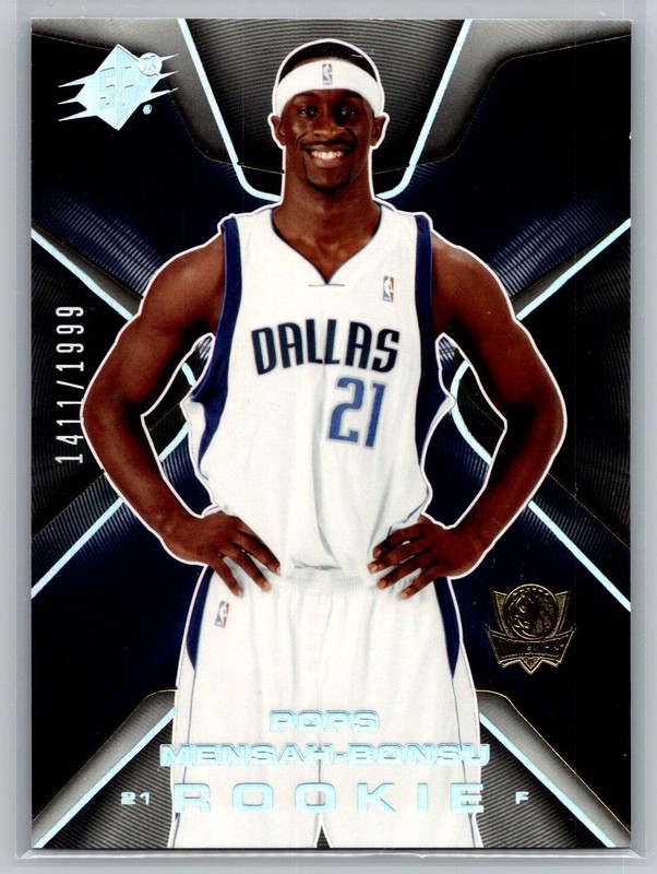 2006-07 SPx #108 Pops Mensah-Bonsu #/1999