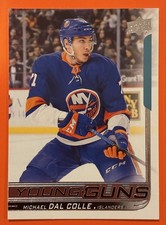 2018-19 Upper Deck - Young Guns Michael Dal Colle #208 (RC)