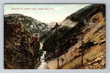 Moffat Road CO-Colorado, Boulder Canon, Antique Vintage Souvenir Postcard