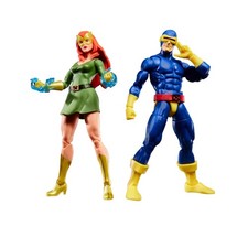 Hasbro X-Men 97 Marvel Legends Cyclops and Jean Grey 6-Inch Action Figures