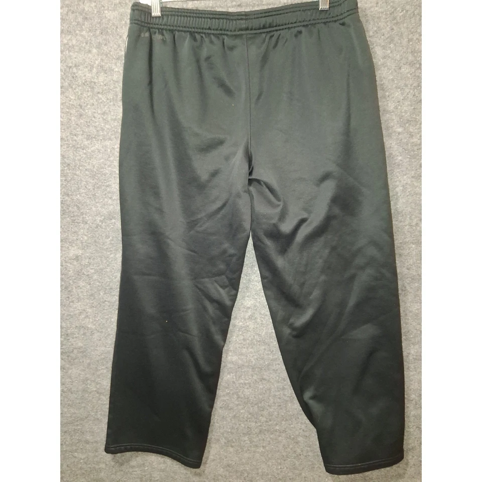 Pantalones deportivos Under Armour YXL juveniles extra grandes negros rojos con logotipo Foto 4 de 4