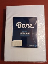 NWT Bare Home Twin XL Fitted Sheet 1800 Ultra Microfiber Grey