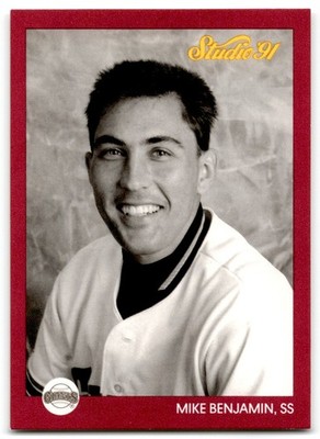1991 Studio Mike Benjamin San Francisco Giants #252