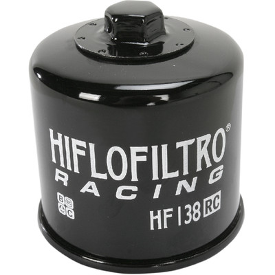 Hiflo HF138RC Black Race Oil Filter Spin-On Replaces K&N KN-138
