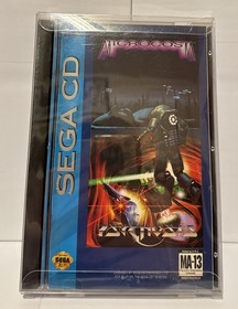 Microcosm Sega CD CIB Complete Clean Disc Tested w/ Long Box Protector Excellent