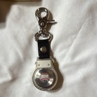 Quartz MLB Boston Red Sox Key Ring Watch Carabiner Silver White Analog Roman — photo 2