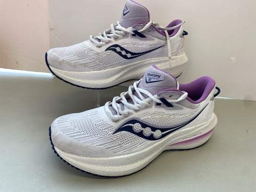 Saucony Triumph 21 S10881-31 weiße Damen-Laufschuhe Turnschuhe Größe 10