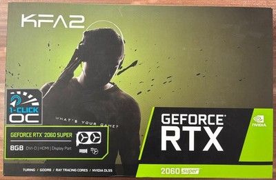 KFA2 NVIDIA GeForce RTX 2060 Super 1-Click OC - 8GB GDDR6 Grafikkarte