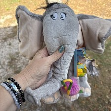 Dr. Seuss Horton Hears a Who Plush Macy's 2008 Doll Toy 14" Sitting