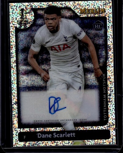 Dane Scarlett #A-DS 2021 Topps Merlin Chrome UEFA Autographs card