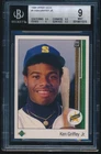 1989 Upper Deck Ken Griffey Jr. Rookie RC BGS 9 MINT CENTERED