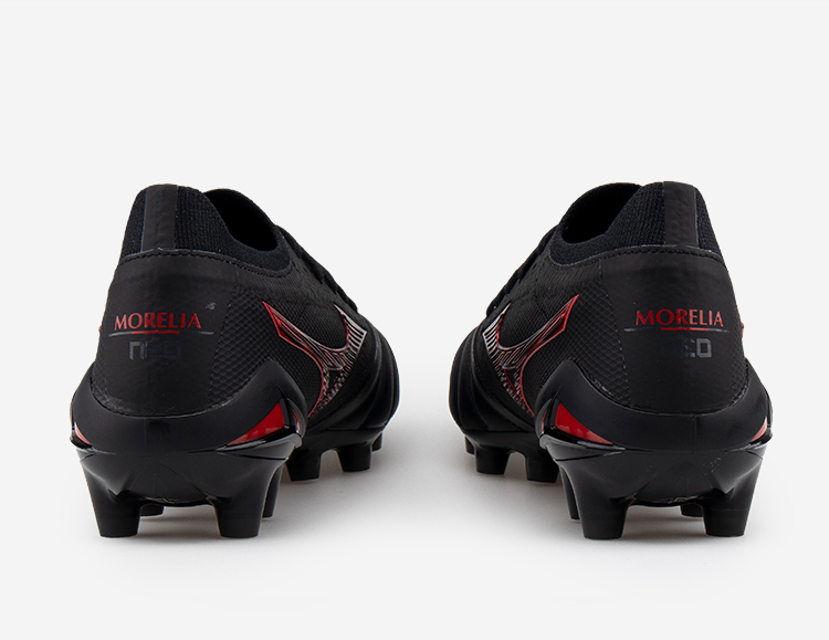 Mizuno Morelia Neo IV Beta Japan Mens Soccer Cleats Black 40th Red