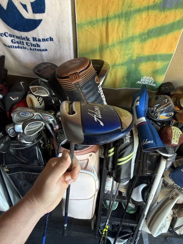 Adams Blue 15° 3 Fairway Wood Regular Flex Aldila Slimtech 55 12711973 Good - Image 2 of 4