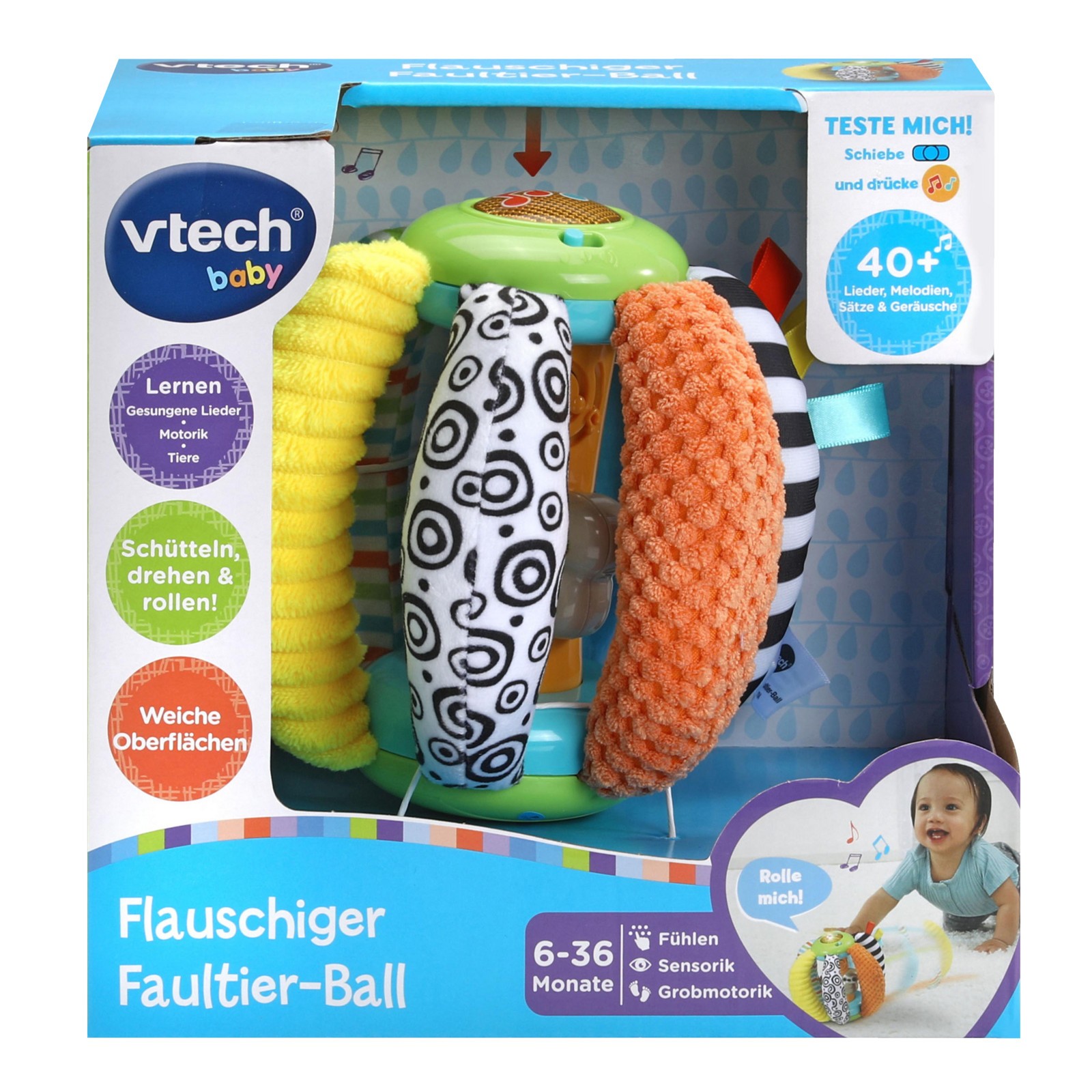 VTECH Flauschiger Faultier-Набор для игры в мяч Мехрфарбиг 3590₽