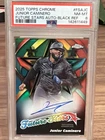 2025 Topps Chrome - Future Stars Junior Caminero #FS-18 Auto SP /10