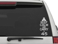 Keep Calm And Carry A 45 Decal Sticker Cw2557 Keep Calm And Carry A 45 Decal Sticker Cw2557