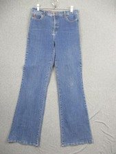 NYDJ Tummy Tuck Jeans Womens 14 Blue Bootcut Denim Shaping Stretch