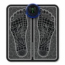 EMS Foot Massager Mat Electric Foot Stimulator Pad Foldable Portable Relaxer