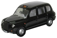 Oxford Diecast 76TX4001 OO Gauge Black TX Taxi