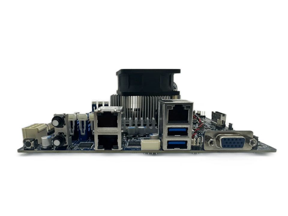 Gigabyte MJ11-EC1 AMD EPYC 3151 4x2,7 Ghz Mini-ITX Mainboard+ ATX Adapter Server - Bild 3 von 4