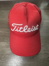 Titleist Chik Fil A LIGHTWEIGHT ADJUSTABLE Golf Hat Cap Red