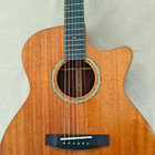 EQ 41" Cutaway Acoustic Guitar Mahogany Top Bone Nut Gigbag Rosewood Fretboard — photo 3