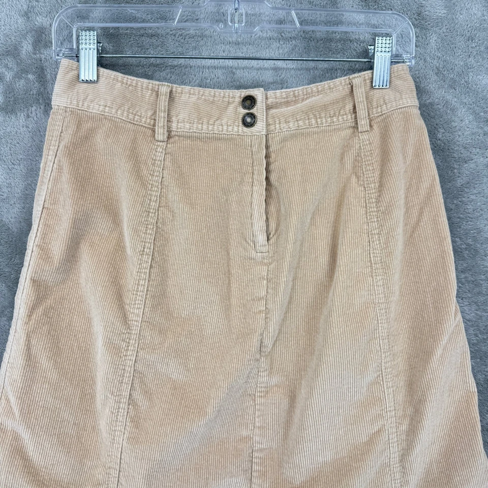 Falda Charter Club Para Mujer 4 Pequeña Pana Línea A Maxi Falda Boho Panel Modesta Foto 2 de 4