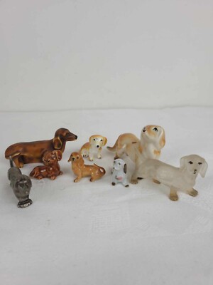 Hundefiguren Konvolut Vintage