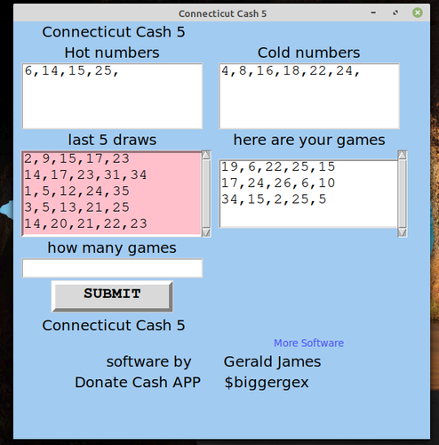 Connecticut Cash 5 Numbers software CD for Windows 7 & 8 & 10 - Picture 19 of 19
