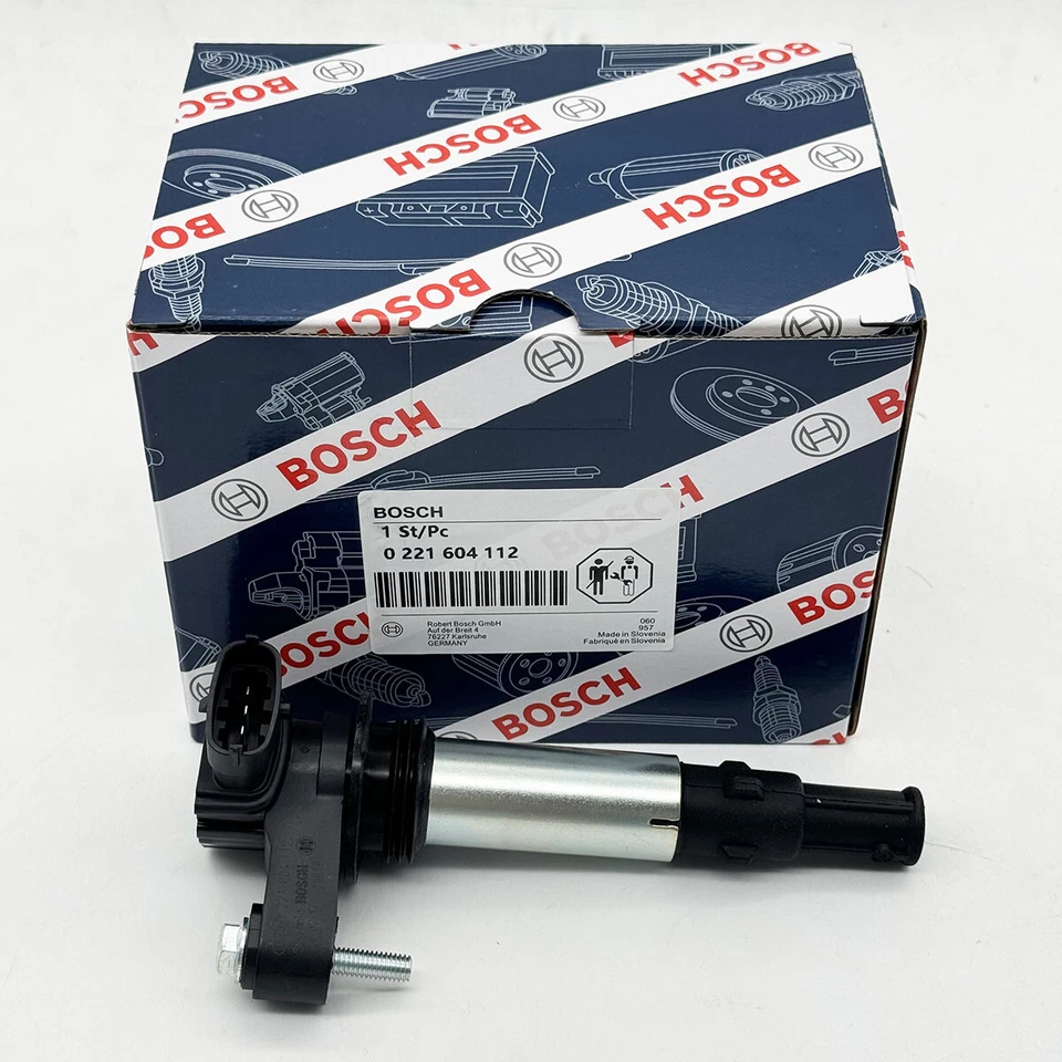 Bosch 0221604112 Ignition Coil for Cadillac CTS 05-07 Saab 9-3 06-09 2.8L V8 - Image 2 of 4