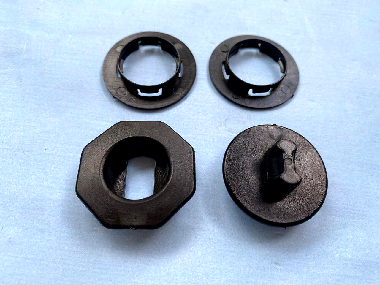 FIT MG CAR CARPET FIXING CLAMPS HOLDERS FLOOR MAT CLIPS TWIST RETAINER