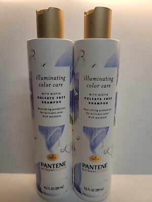 2~ Pantene Nutrient Blends Shampoo, Color Care, Sulfate Free, 9.6 fl. oz.