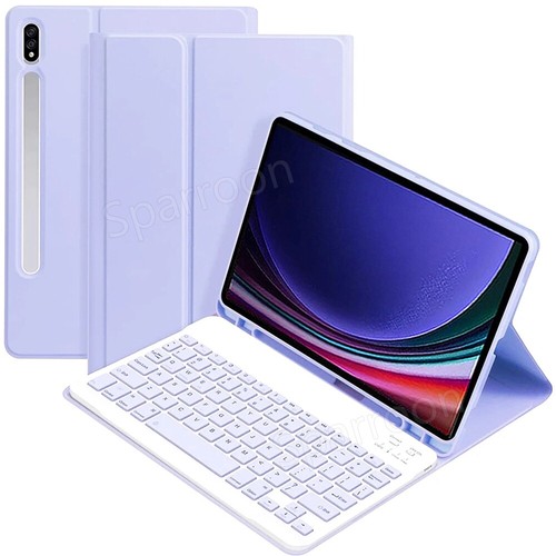 Keyboard Case Mouse For Samsung Galaxy Tab S9 FE S8 S7 S6 Lite A9+ A8 A7 Tablet - Picture 6 of 52