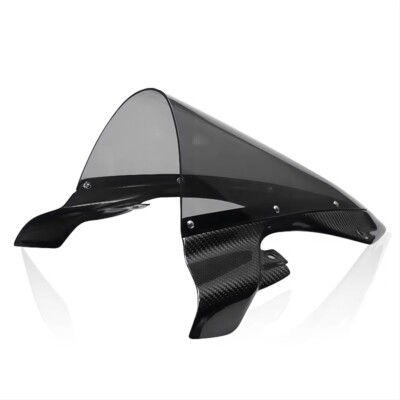 FULLSIX UPPER CARBON fiber Windscreen Windshield smoke for BMW