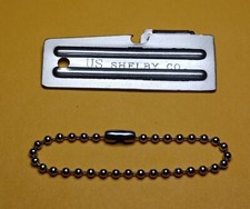 P-51 Original Military Can Opener Emergency Survival Tool with 4.5" Chain