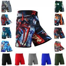 ROAR MMA Kid's Shorts Tech Fight Athletic Trunks Muay Thai Training Gym