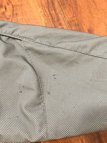 Masters Clubhouse Collection Golf Pullover Gray Jacket 1/4 Zip Mens Size Small - Picture 12 of 12