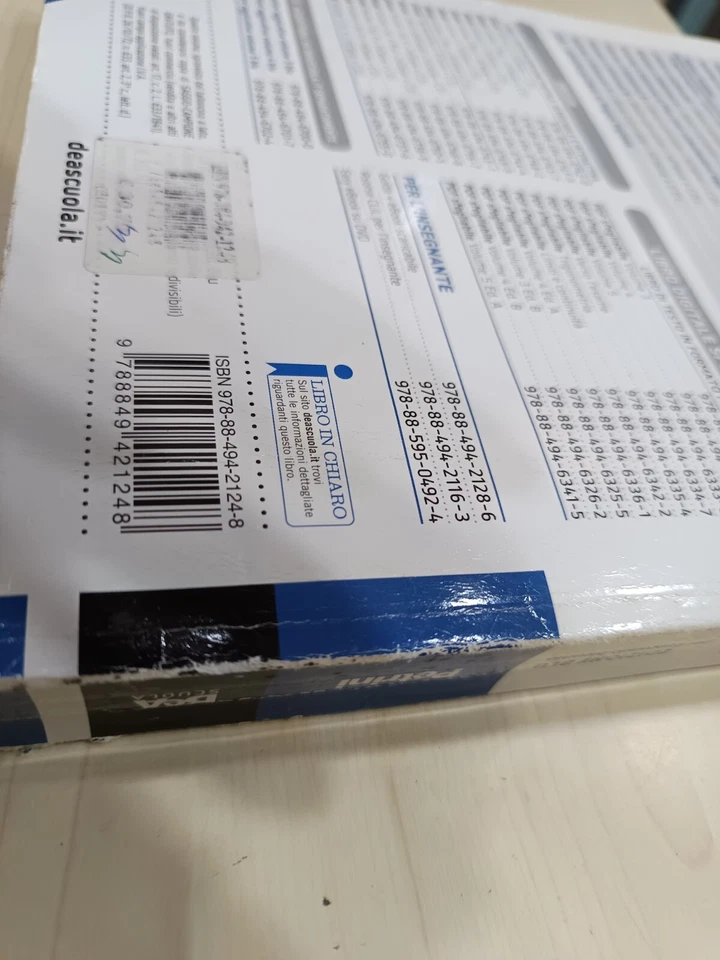 9788849421248 - LA MATEMATICA A COLORI - volume 3 con e-book - Petrini - Immagine 2 di 2